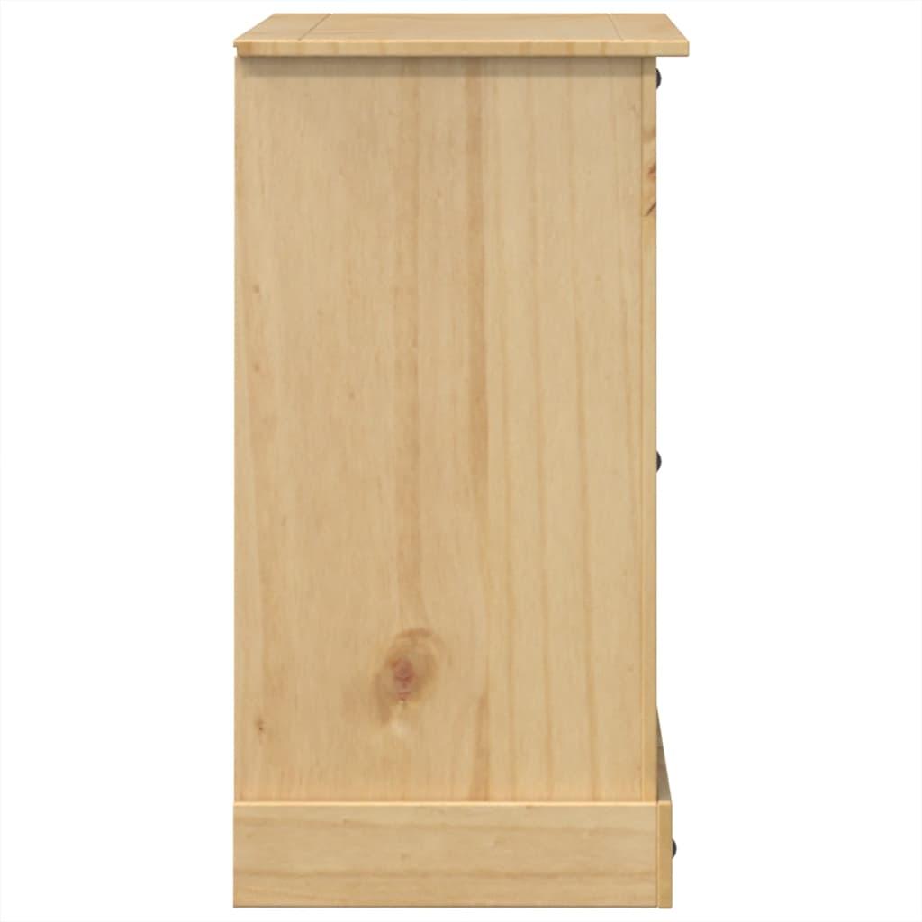 Cómoda cajonera Corona madera maciza de pino