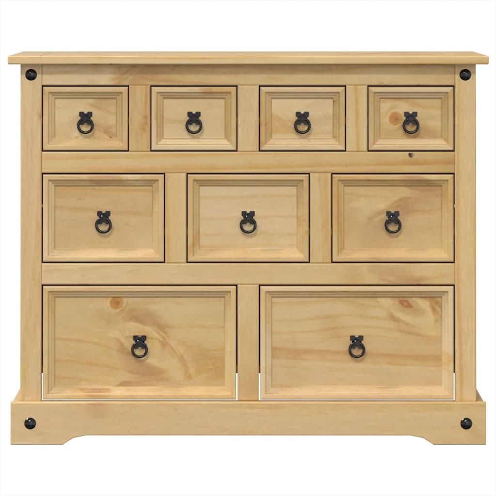 Cómoda cajonera Corona madera maciza de pino