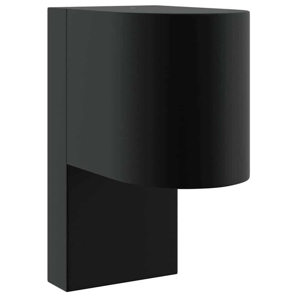Luz de pared exterior Negro 12 x 7 x 15 cm Acero inoxidable