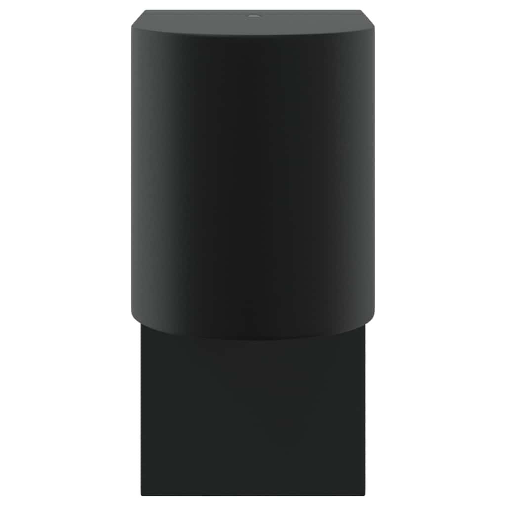 Luz de pared exterior Negro 12 x 7 x 15 cm Acero inoxidable