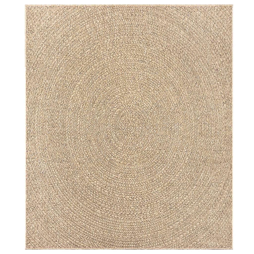 Alfombra ZIZUR apariencia de yute interior y exterior 160x230 cm
