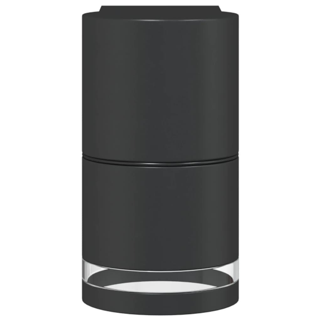Lámpara de pared de exterior aluminio fundido negro