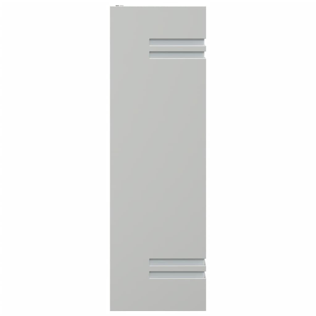 Aplique de exterior de acero inoxidable