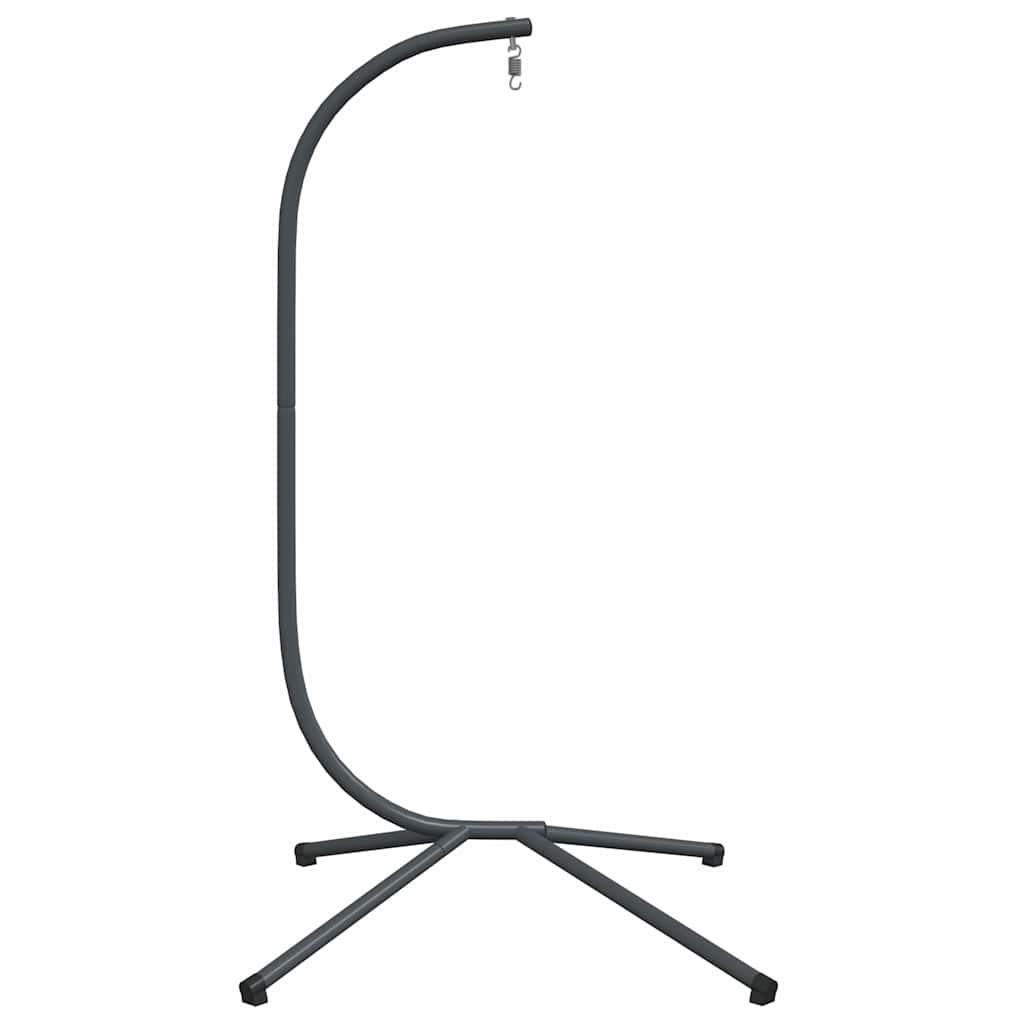 Soporte para Silla Colgante Huevo sin Cesta Antracita Acero (Solo Base de Soporte)