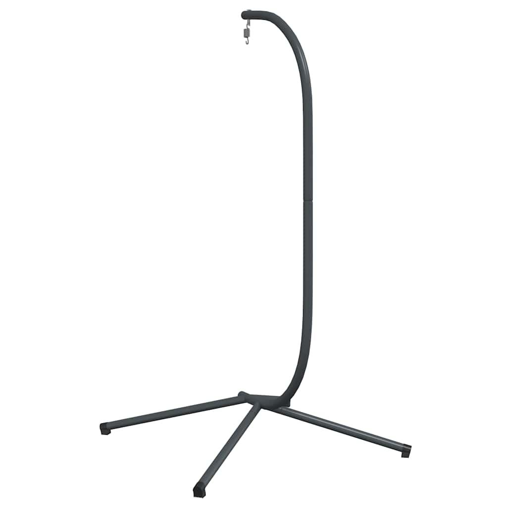 Soporte para Silla Colgante Huevo sin Cesta Antracita Acero (Solo Base de Soporte)
