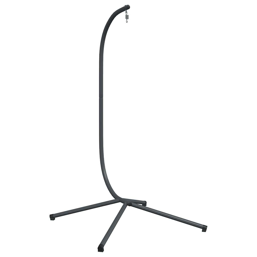 Soporte para Silla Colgante Huevo sin Cesta Antracita Acero