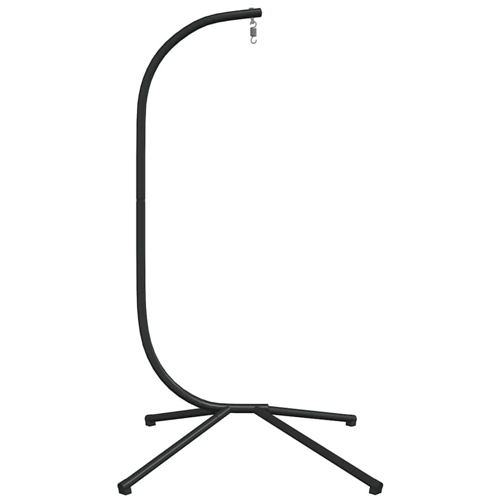 Soporte para Silla Colgante Huevo sin Cesta Antracita Acero (Solo Base de Soporte)