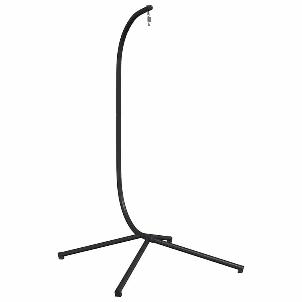 Soporte para Silla Colgante Huevo sin Cesta Antracita Acero