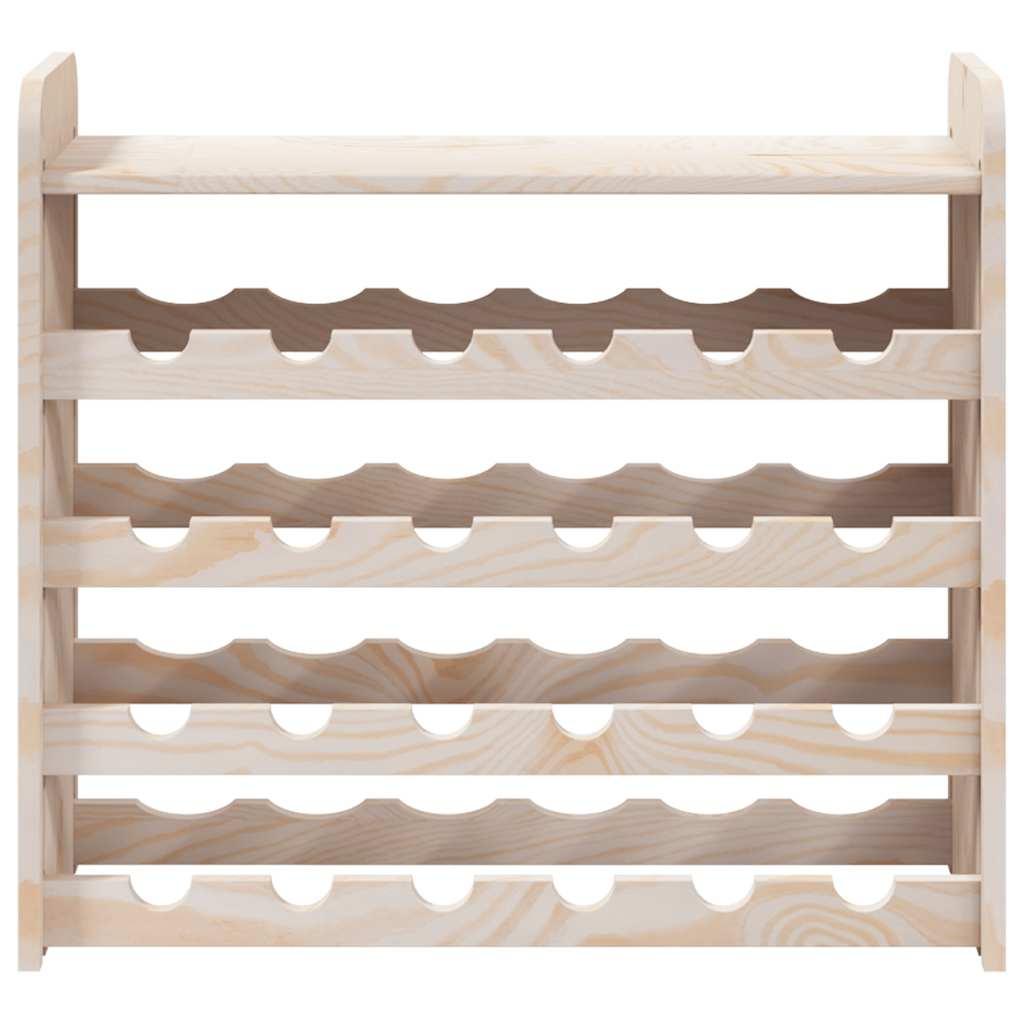 Botellero con tablero superior madera maciza pino 67,5x25x60 cm