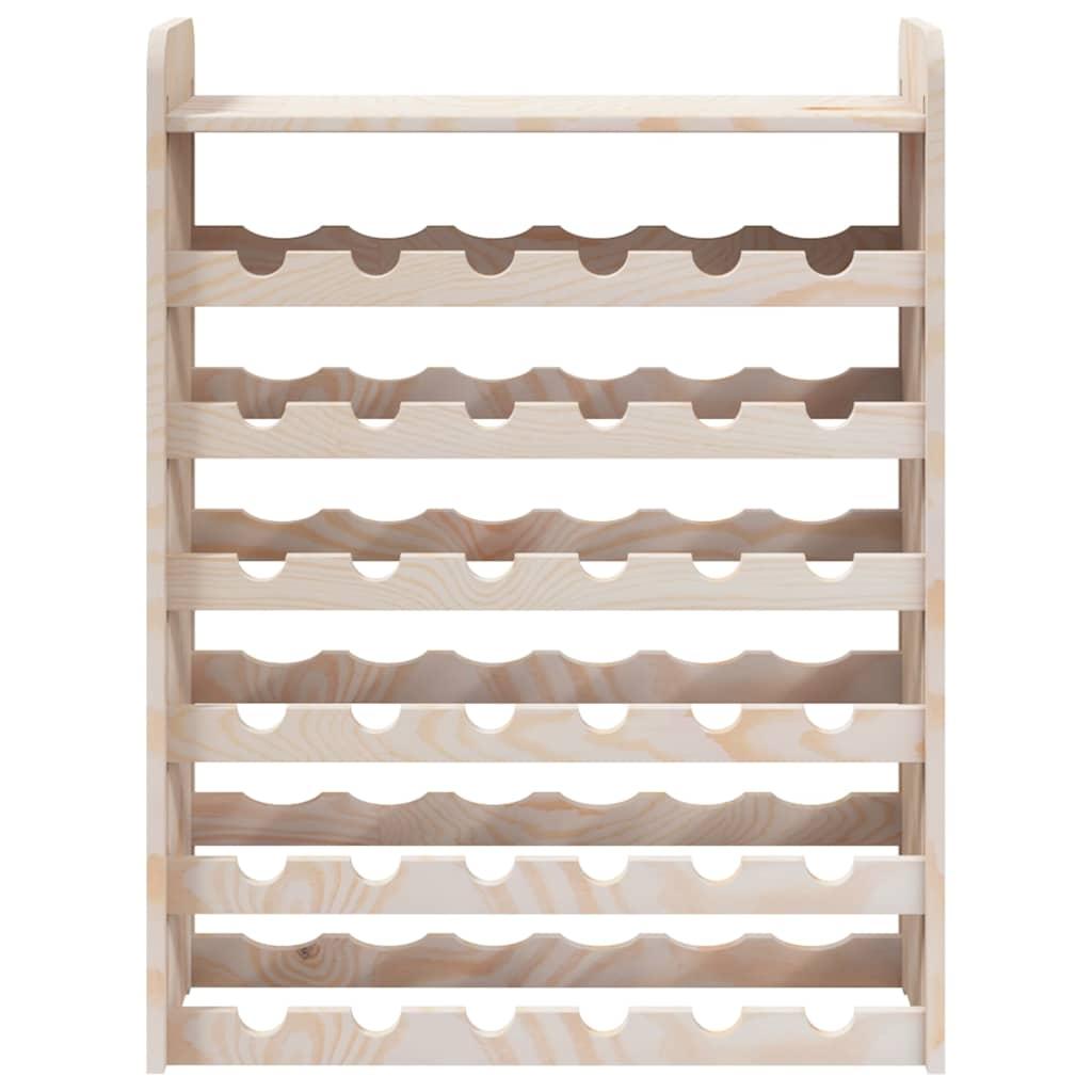 Botellero con tablero superior madera maciza pino 67,5x25x87 cm