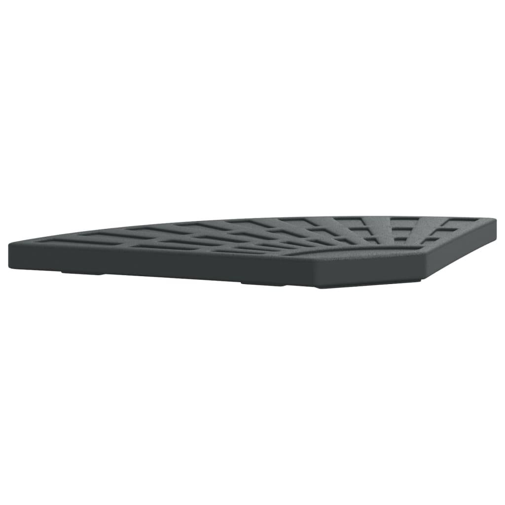 Base de sombrilla con asa para parasoles cruzados
