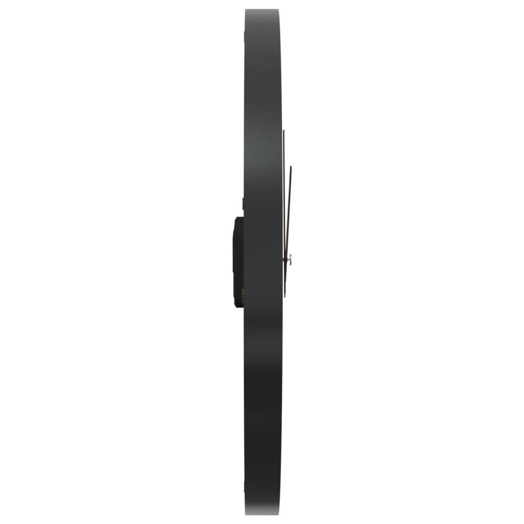 Reloj de pared hierro y madera de olivo marrón Ø35 cm