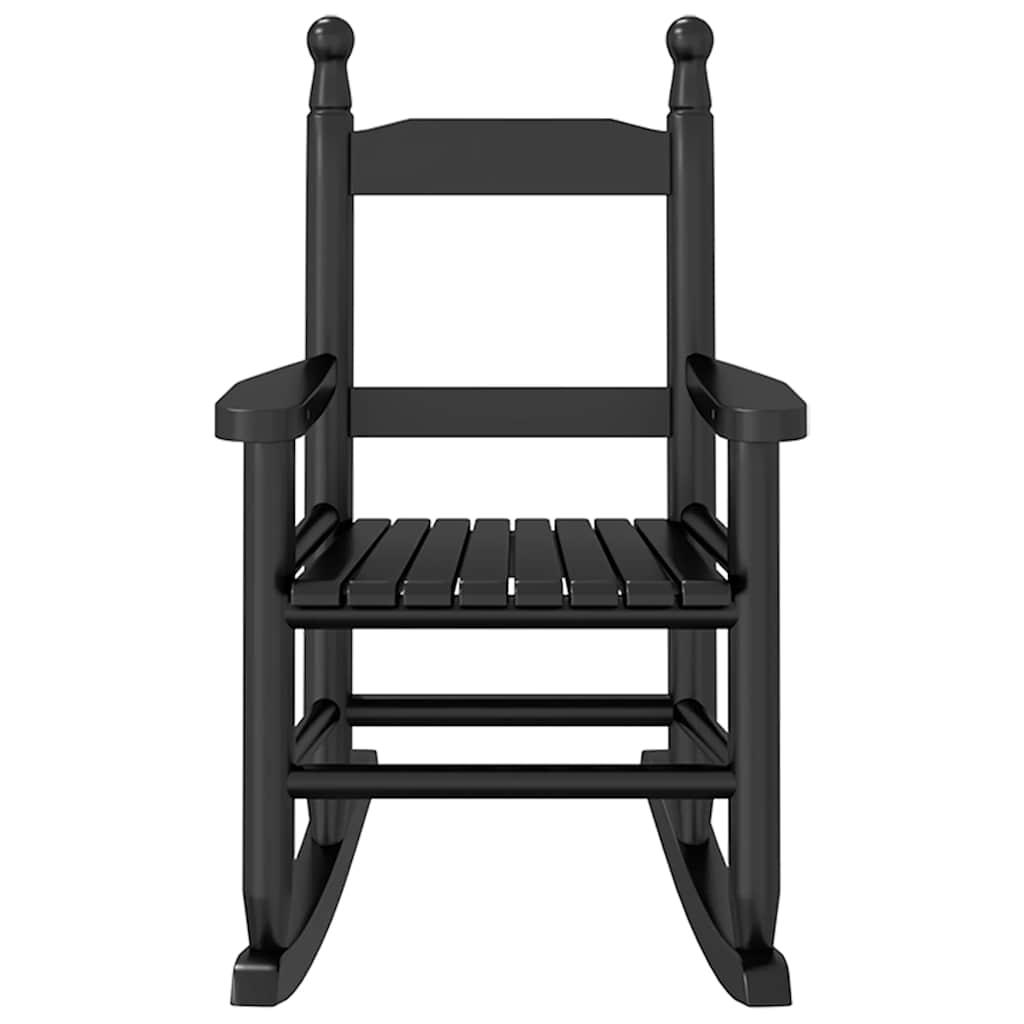 Mecedora para niños madera maciza de álamo