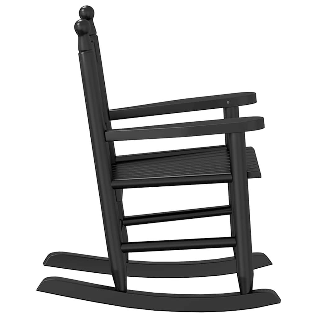Mecedora para niños madera maciza de álamo