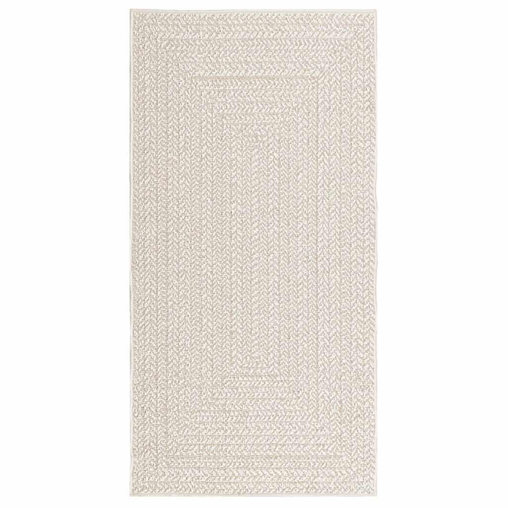 Alfombra ZIZUR apariencia de yute interior y exterior 160x230 cm