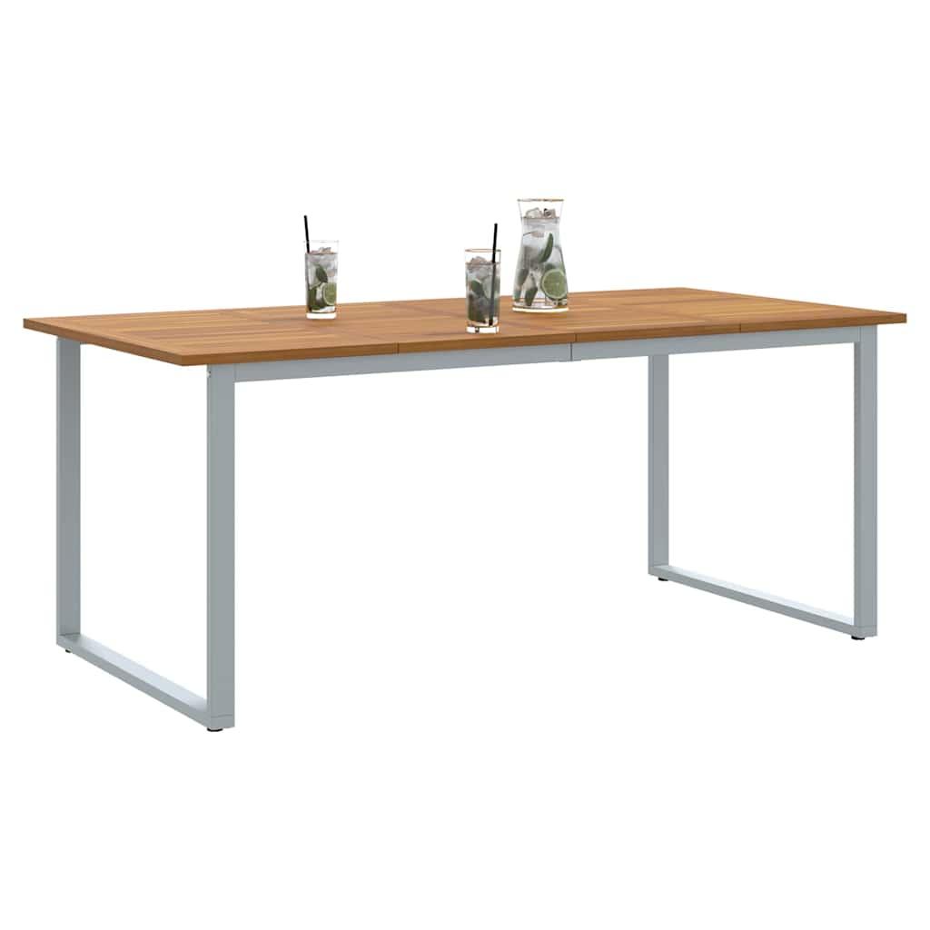 Mesa de Jardín Madera de Acacia Sólida