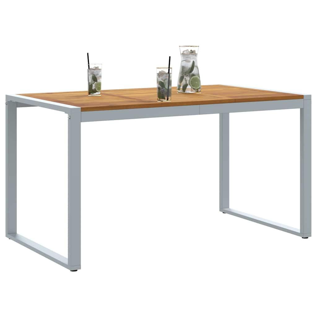 Mesa de Jardín Madera de Acacia Sólida