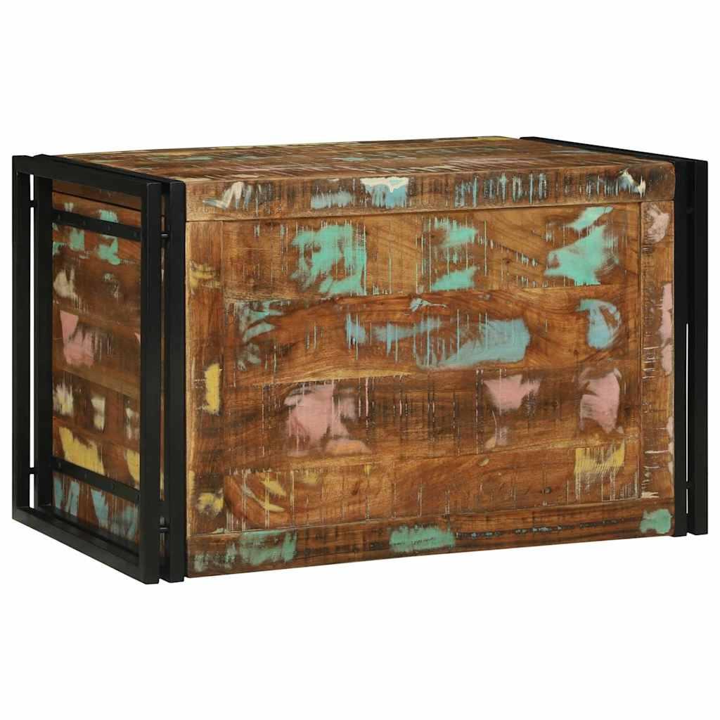 Caja de Almacenamiento 80 x 50 x 50 cm madera reciclada