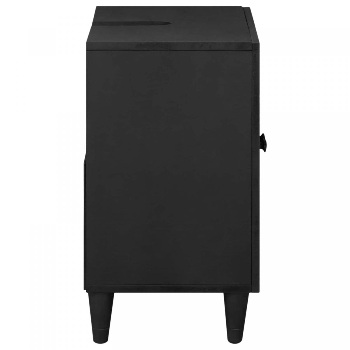 Mueble de lavabo con almacenamiento Multicolor 62 x 33 x 58 cm