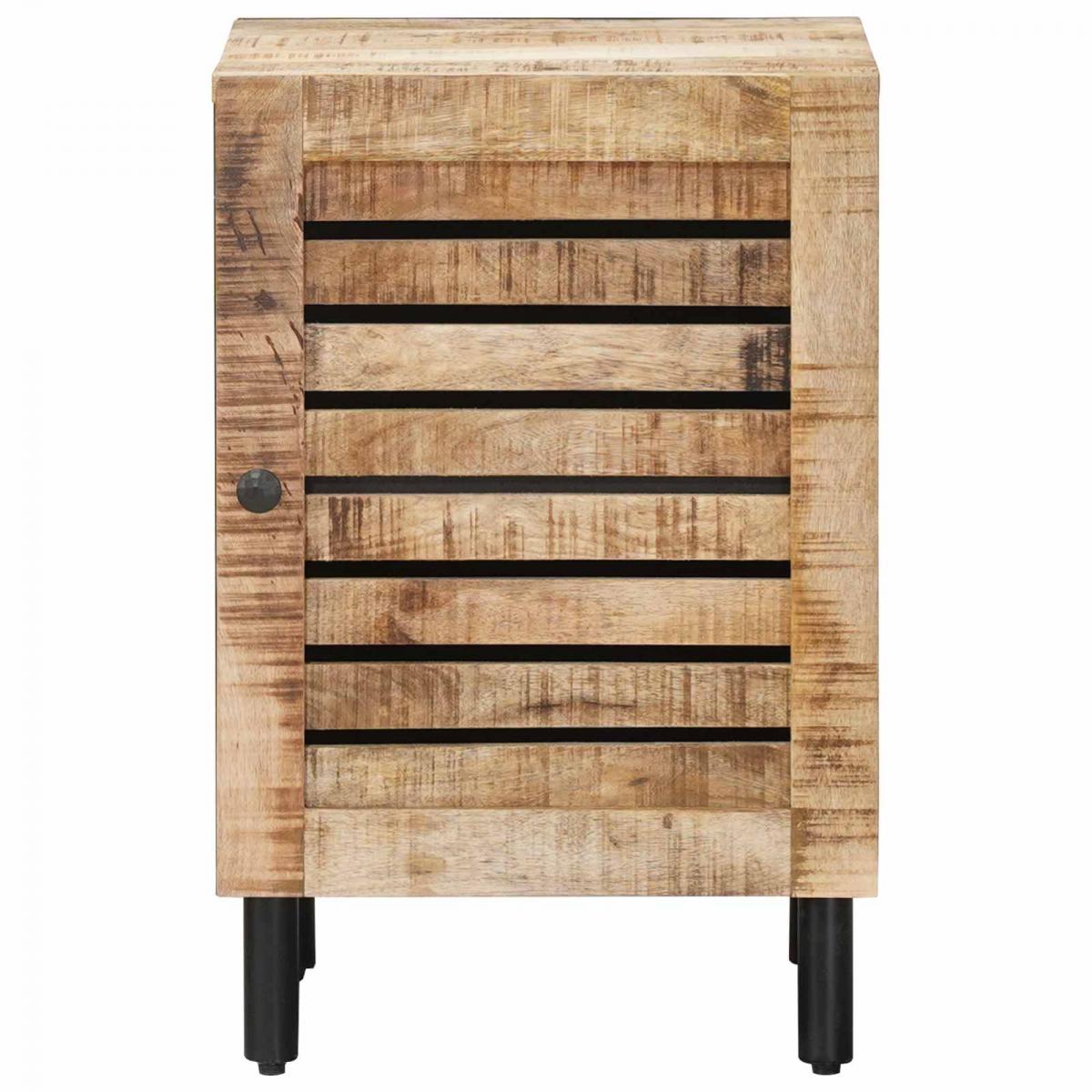 Mueble de Cuarto de Baño Marrón y Negro 38 x 33,5 x 58 cm