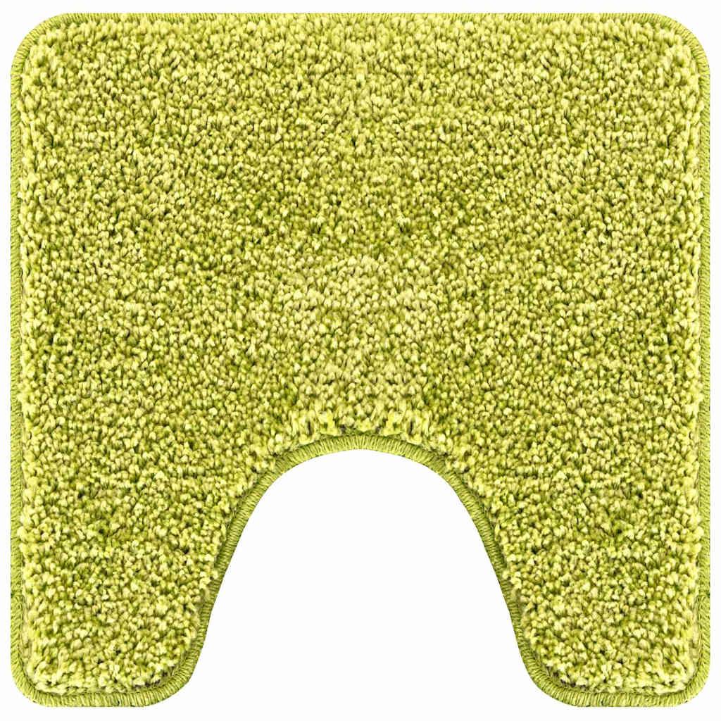 Alfombra antideslizante para baño con corte para inodoro