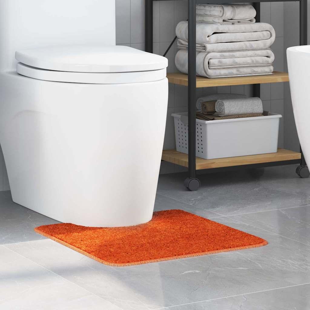 Alfombra antideslizante para baño con corte para inodoro PP