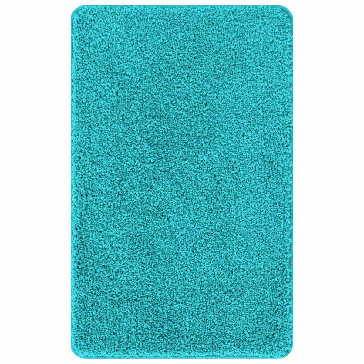 Conjunto de alfombra de baño antideslizante 3 uds. Tuquesa PP
