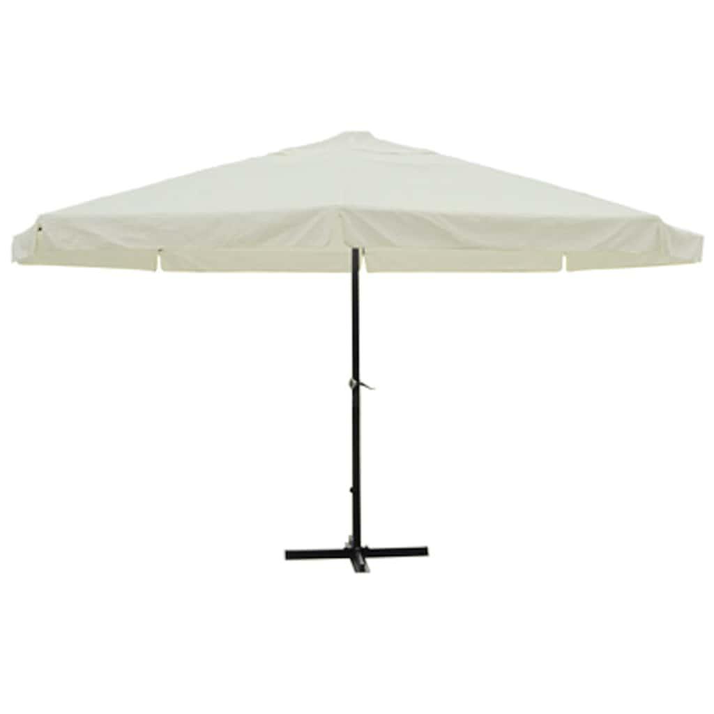 Sombrilla de aluminio gris antracita 200x224 cm