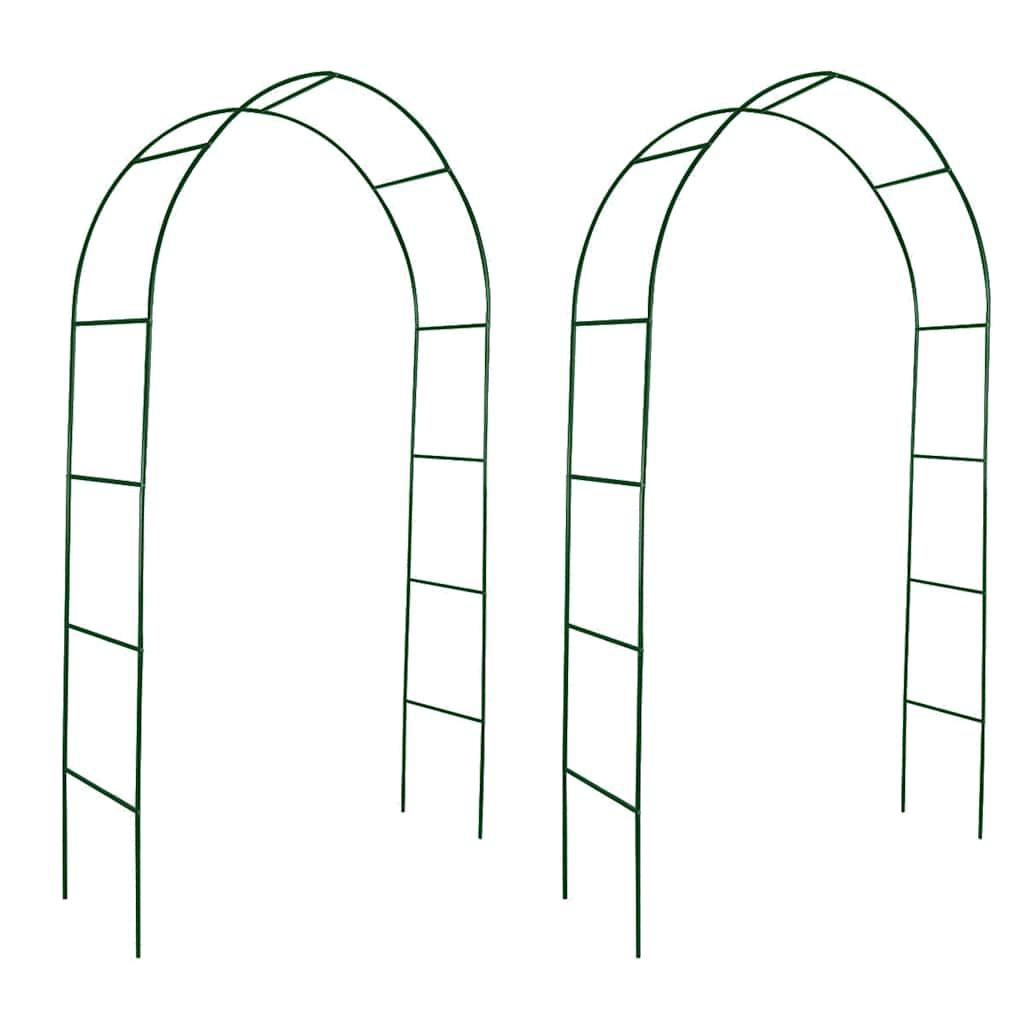 Arcos de jardín 2 unidades para plantas trepadoras