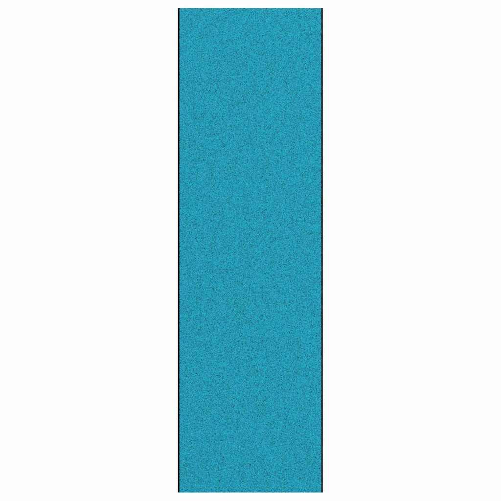 Felpudo Otro Cian y Negro 120 x 400 cm Poliamida y PVC