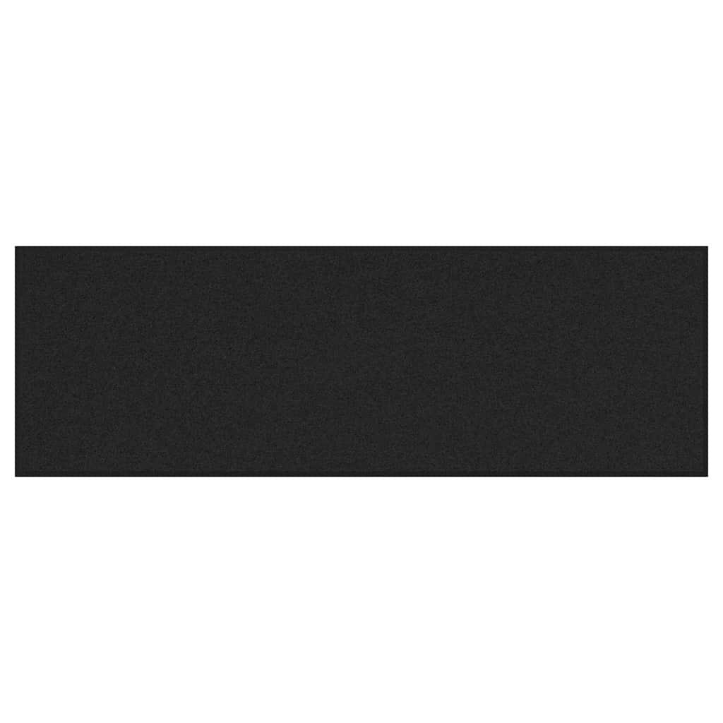 Felpudo Antracita y Negro 120 x 400 cm 100% Poliamida