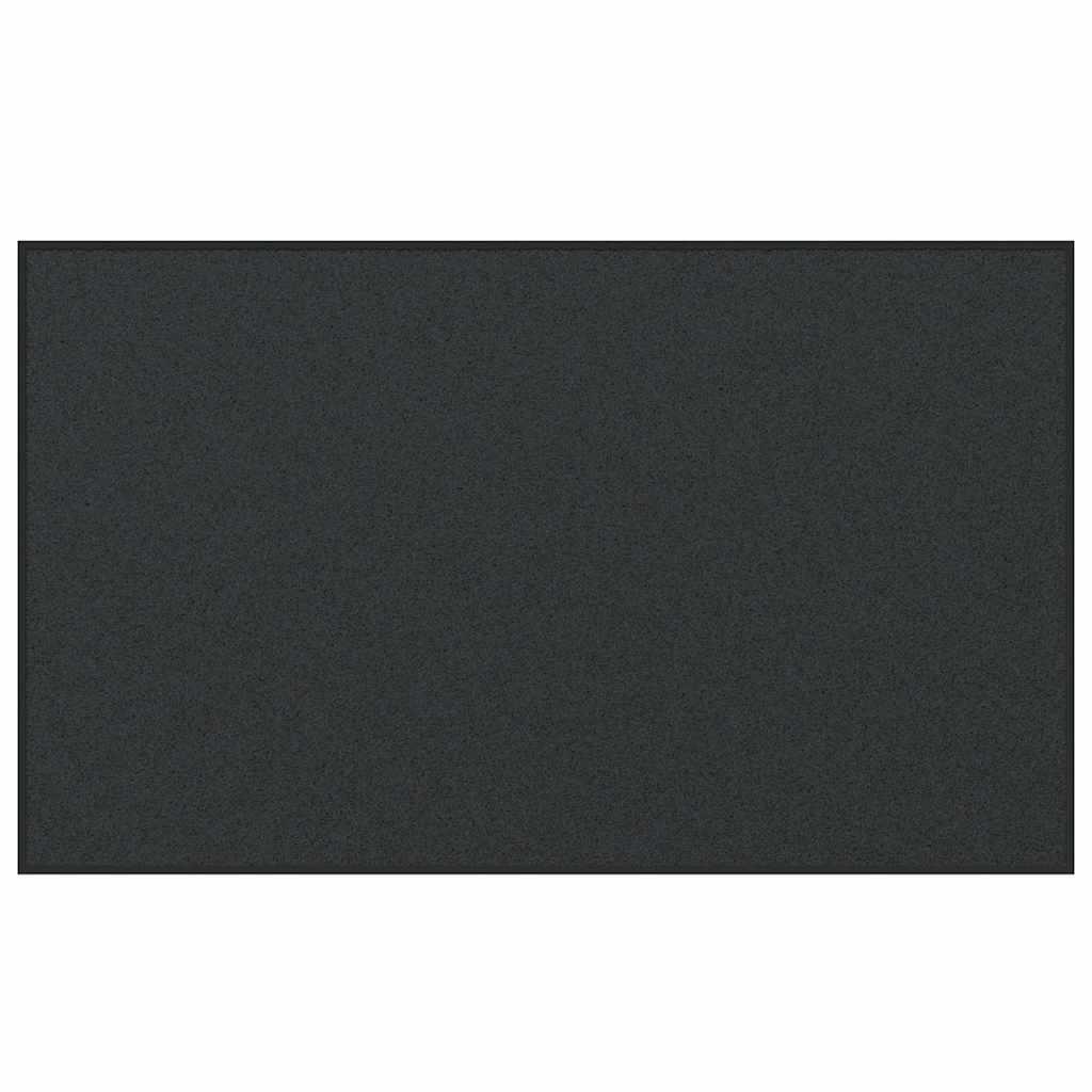 Felpudo Antracita y Negro 120 x 400 cm 100% Poliamida