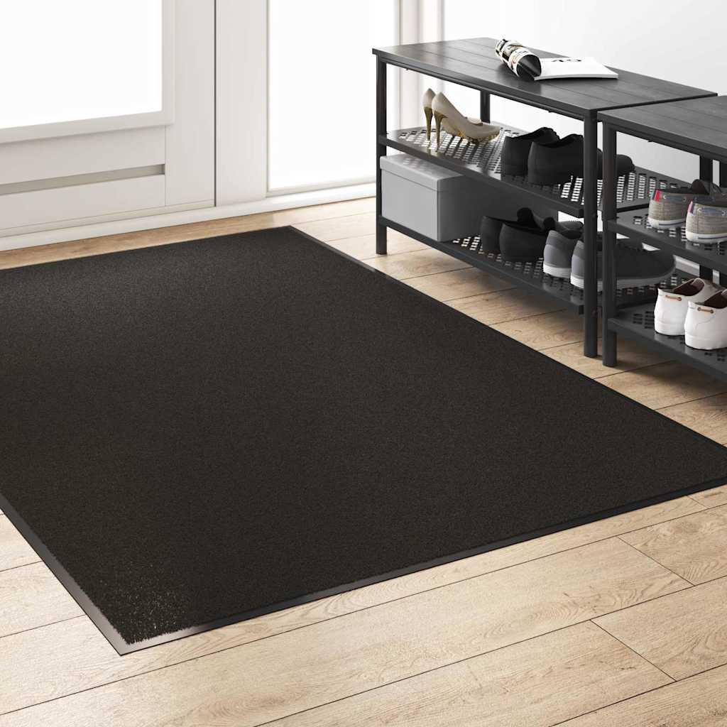 Felpudo Antracita y Negro 120 x 400 cm 100% Poliamida