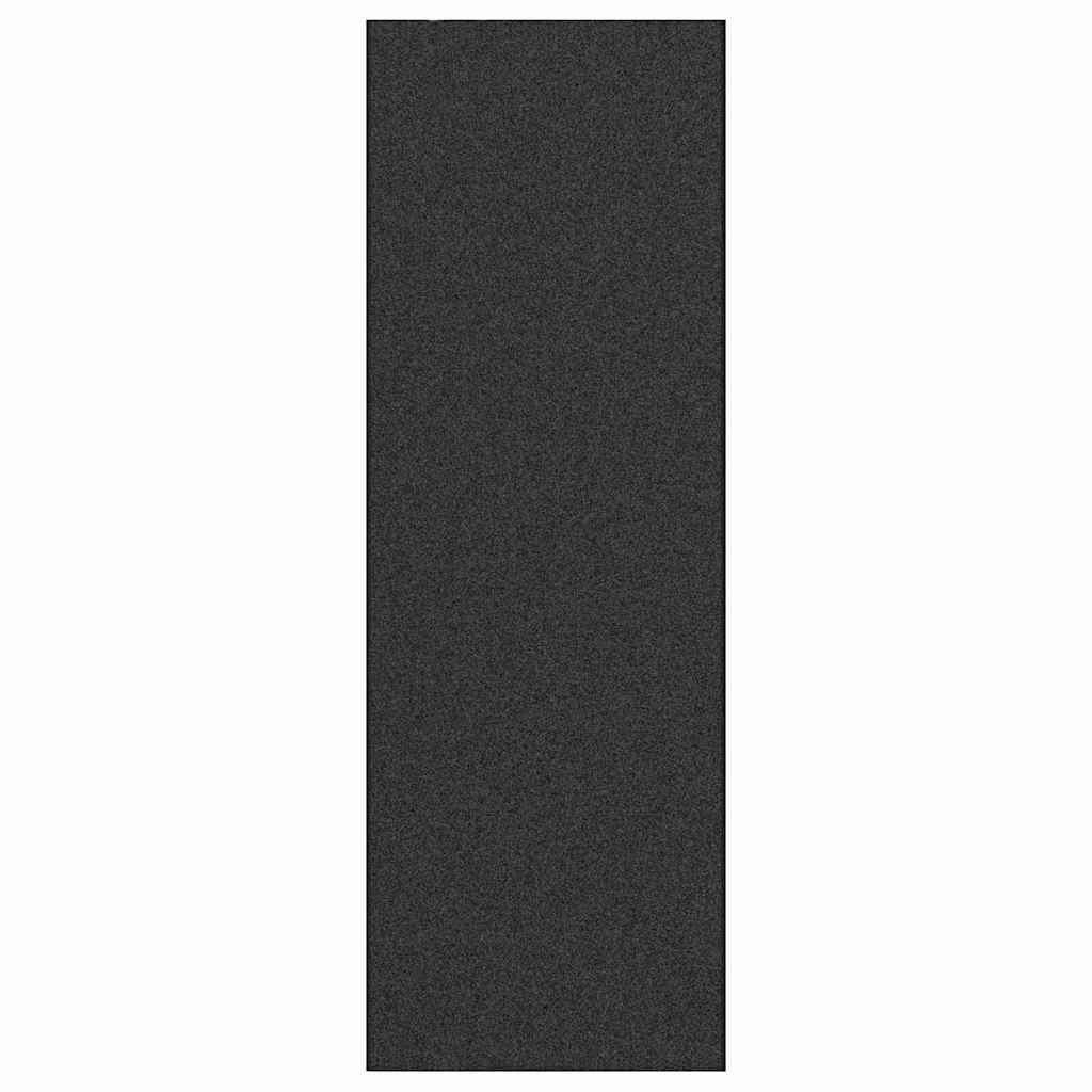 Felpudo Antracita y Negro 120 x 400 cm 100% Poliamida