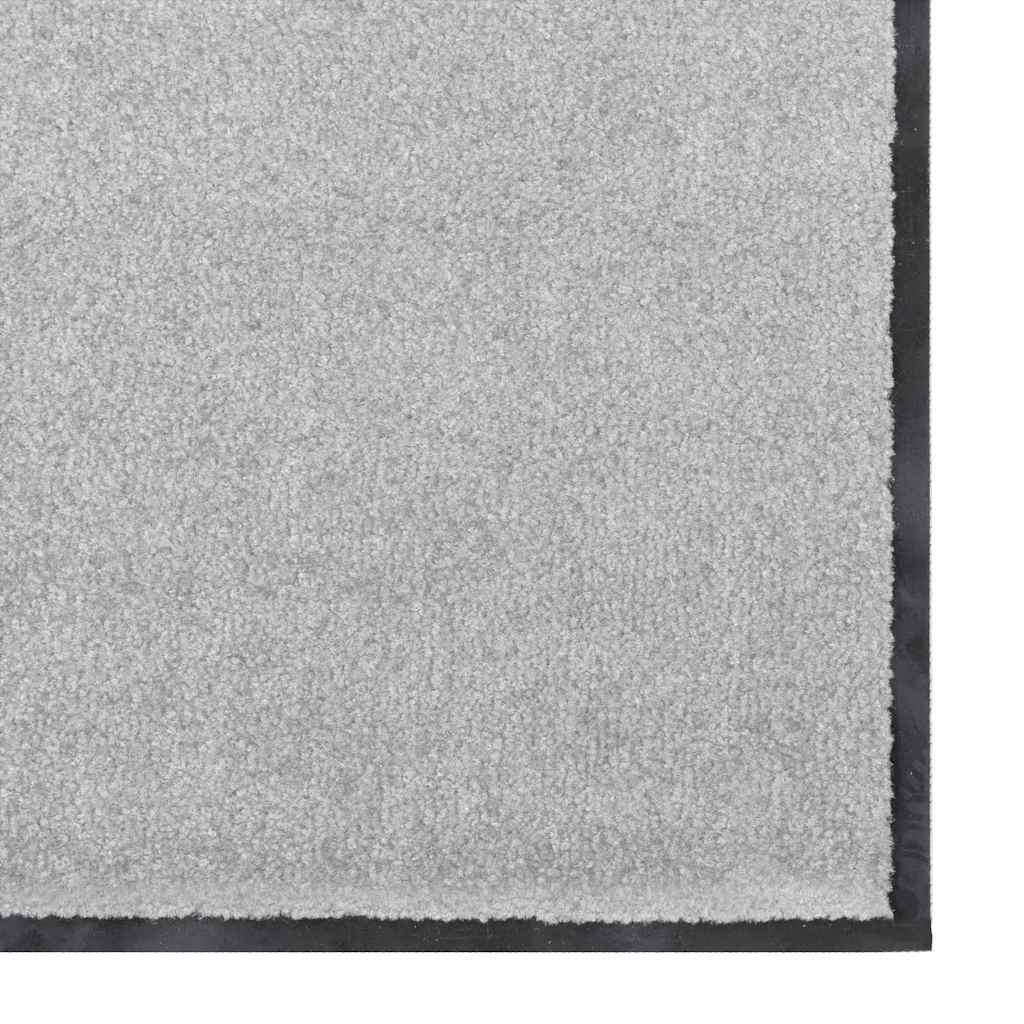Felpudo Antracita y Negro 120 x 400 cm 100% Poliamida