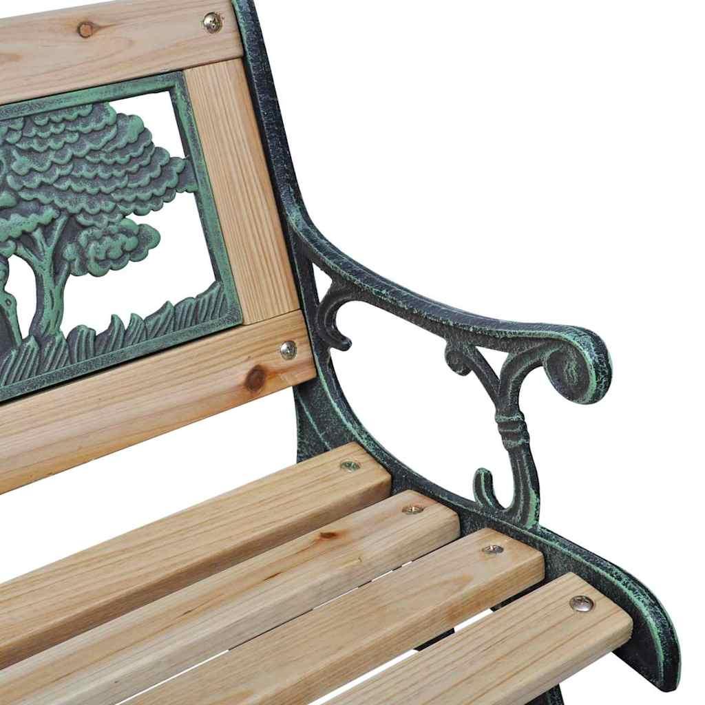 Banco de jardín para niños madera 84 cm