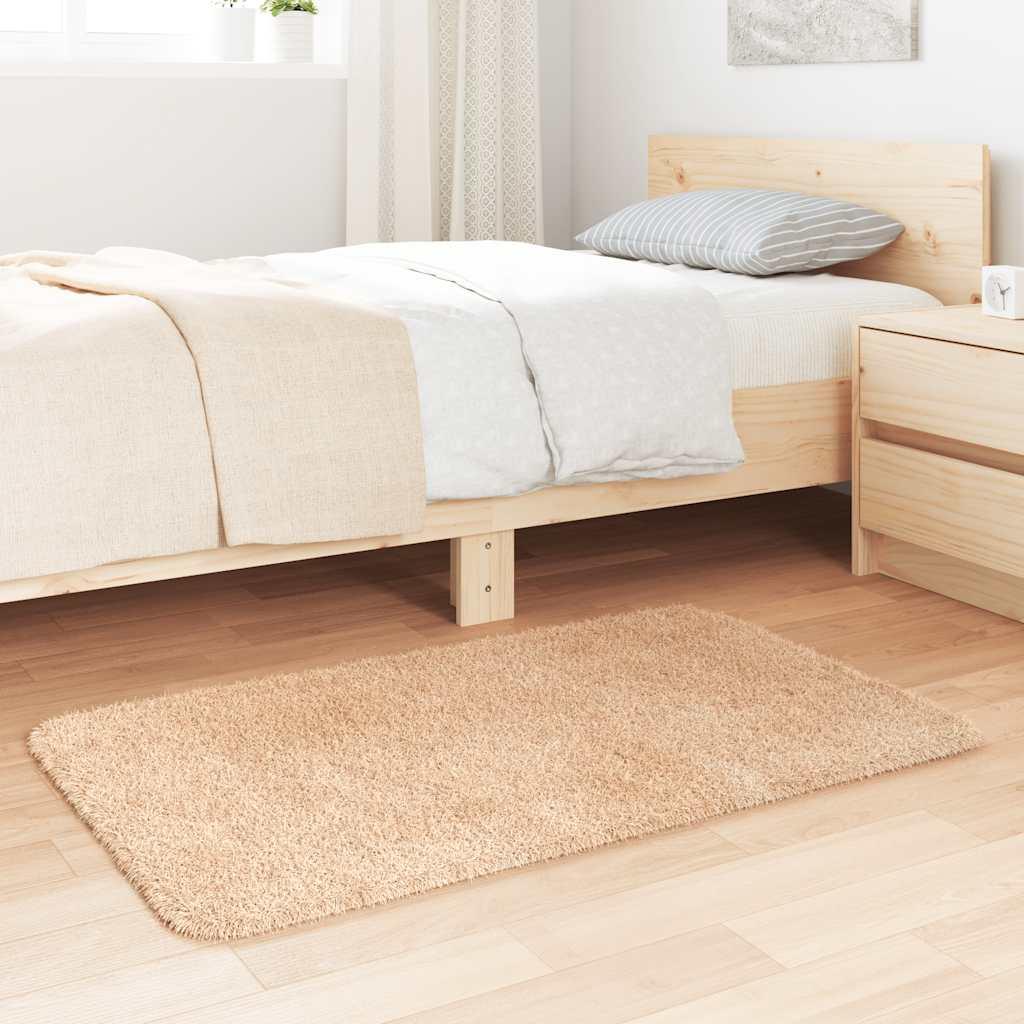 Alfombra de pelo largo NAVARRA gris oscuro 120x170 cm Poliéster