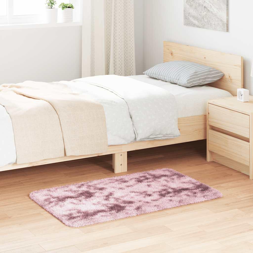 Alfombra de pelo largo NAVARRA rosa polvoriento 200x290 cm