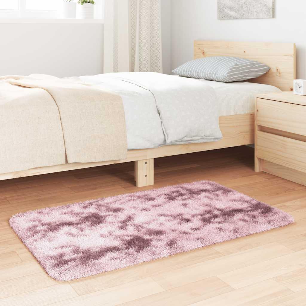 Alfombra de pelo largo NAVARRA rosa polvoriento 200x290 cm