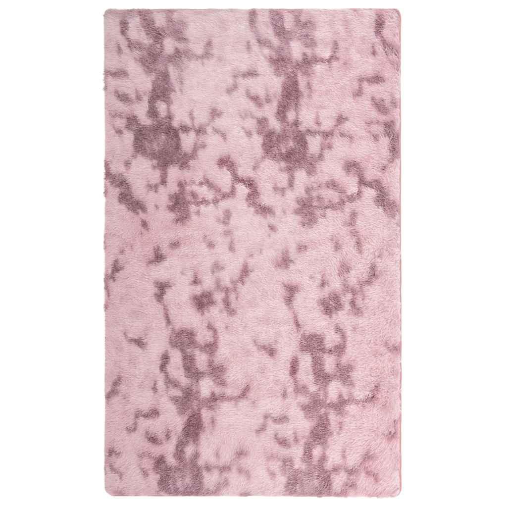 Alfombra de pelo largo NAVARRA rosa polvoriento