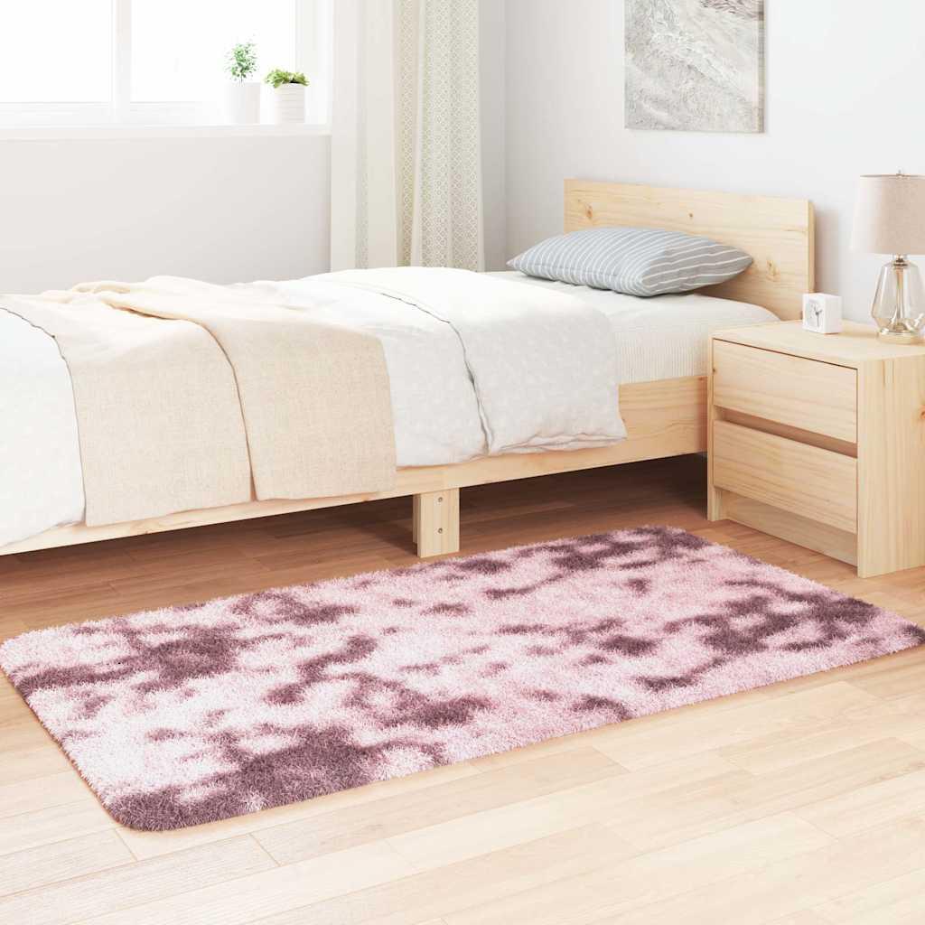 Alfombra de pelo largo NAVARRA rosa polvoriento