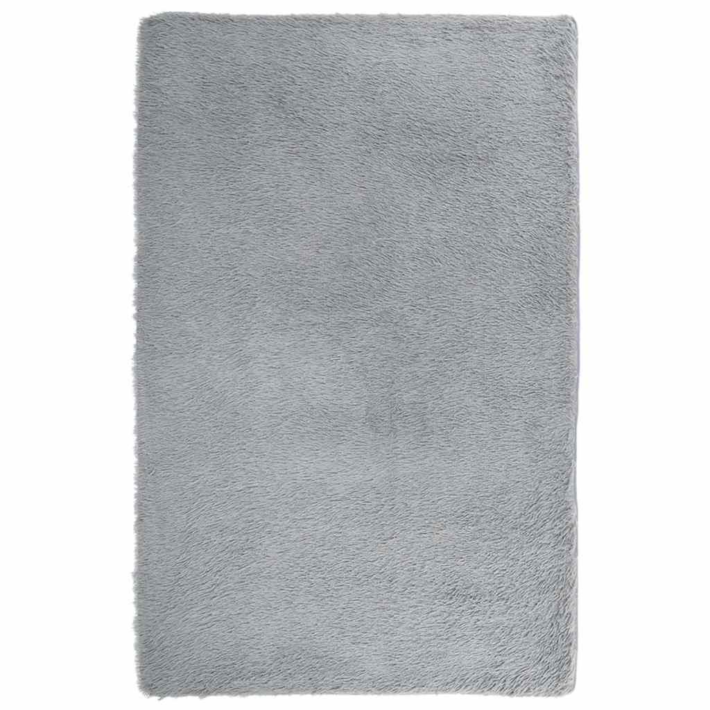 Alfombra de pelo largo NAVARRA azul marino 240x340 cm poliéster