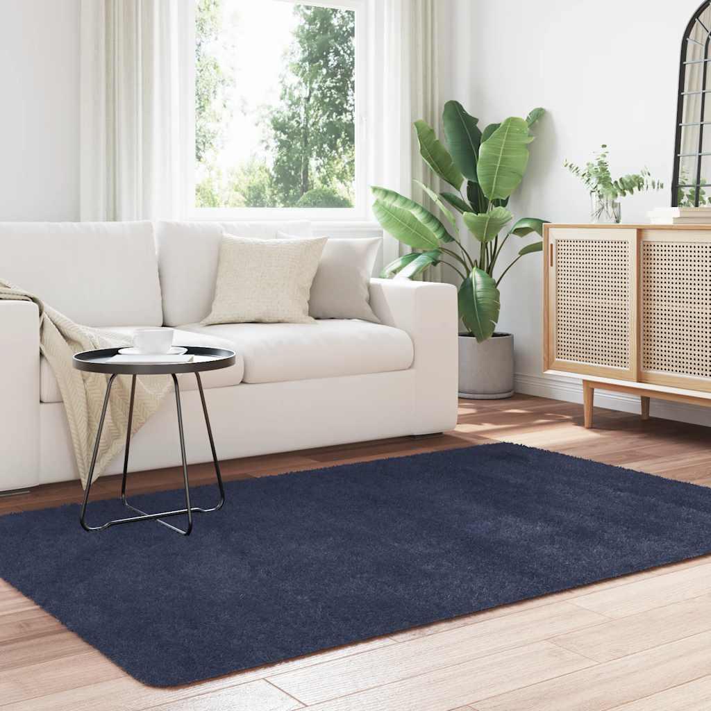 Alfombra de pelo largo NAVARRA color crema 120x170 cm Poliéster