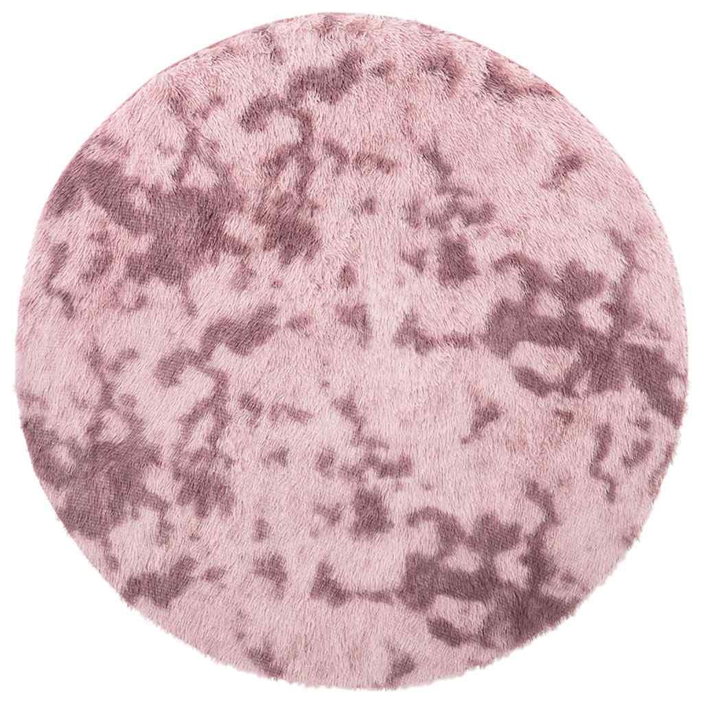 Alfombra de pelo largo NAVARRA rosa polvoriento 200x200 cm