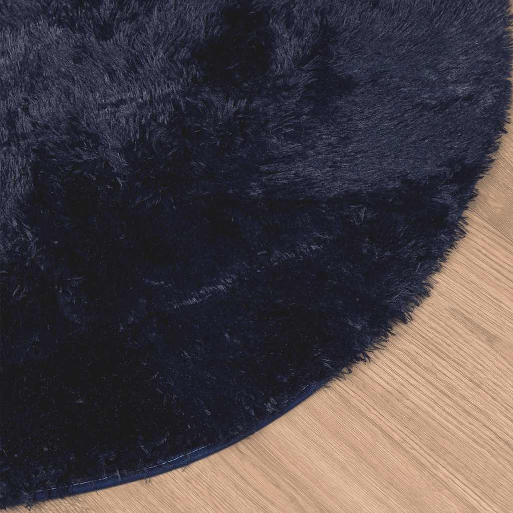 Alfombra de pelo largo NAVARRA gris oscuro 120x170 cm Poliéster