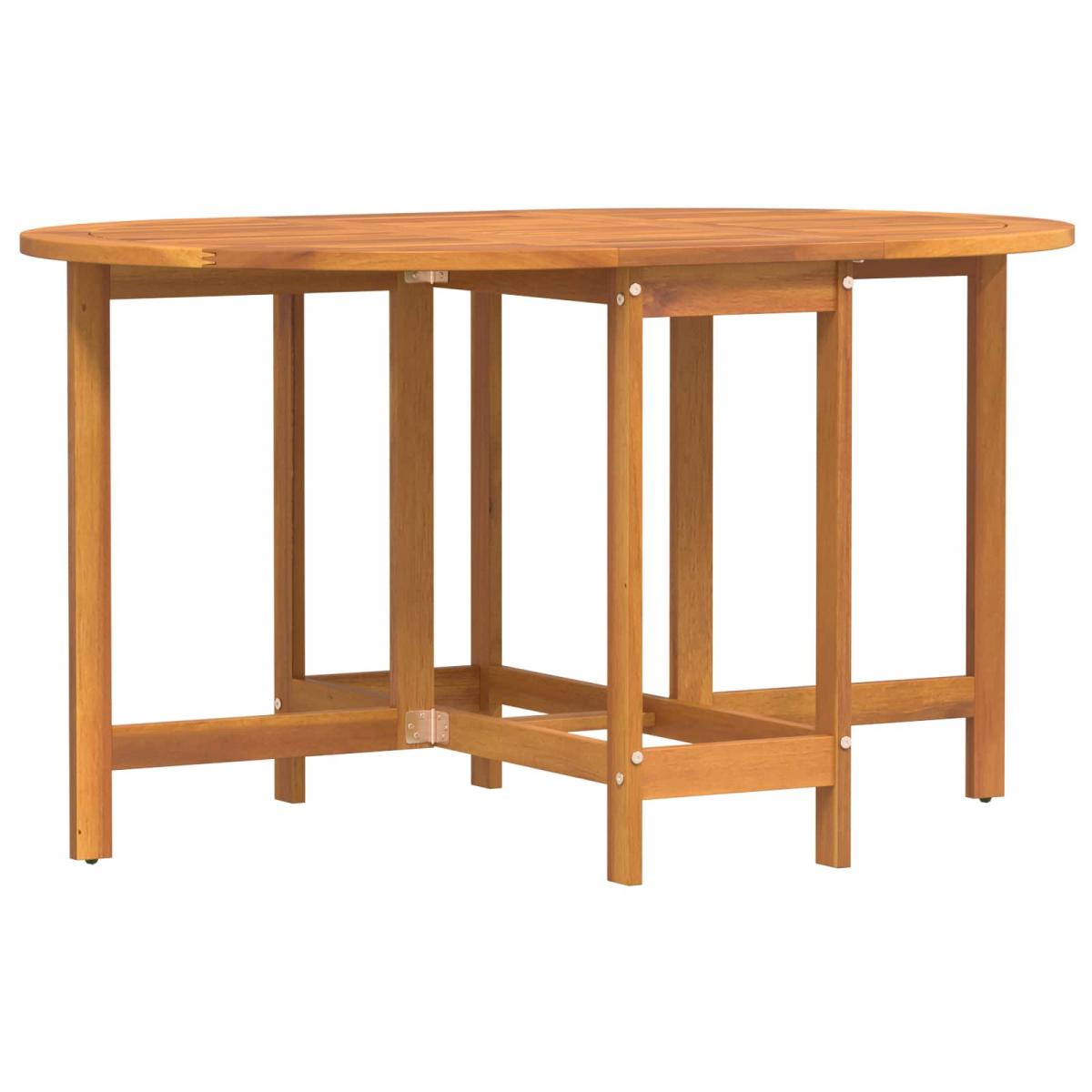 Mesa de Jardín Madera de Acacia Sólida