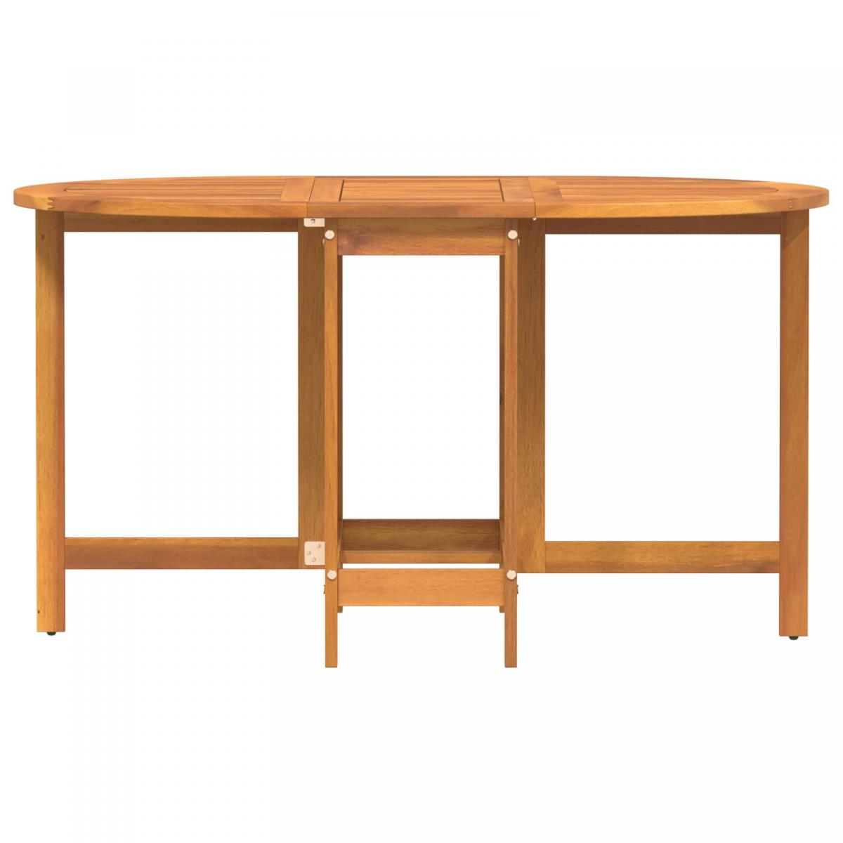 Mesa de Jardín Madera de Acacia Sólida