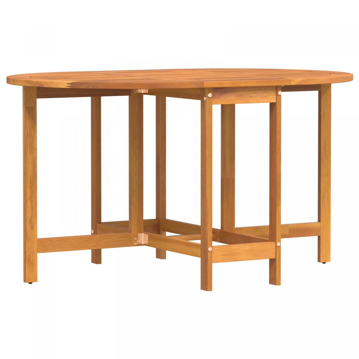 Mesa de Jardín Madera de Acacia Sólida