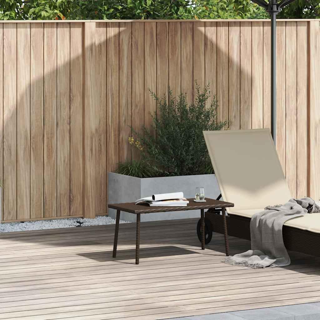 Mesa centro jardín rectangular