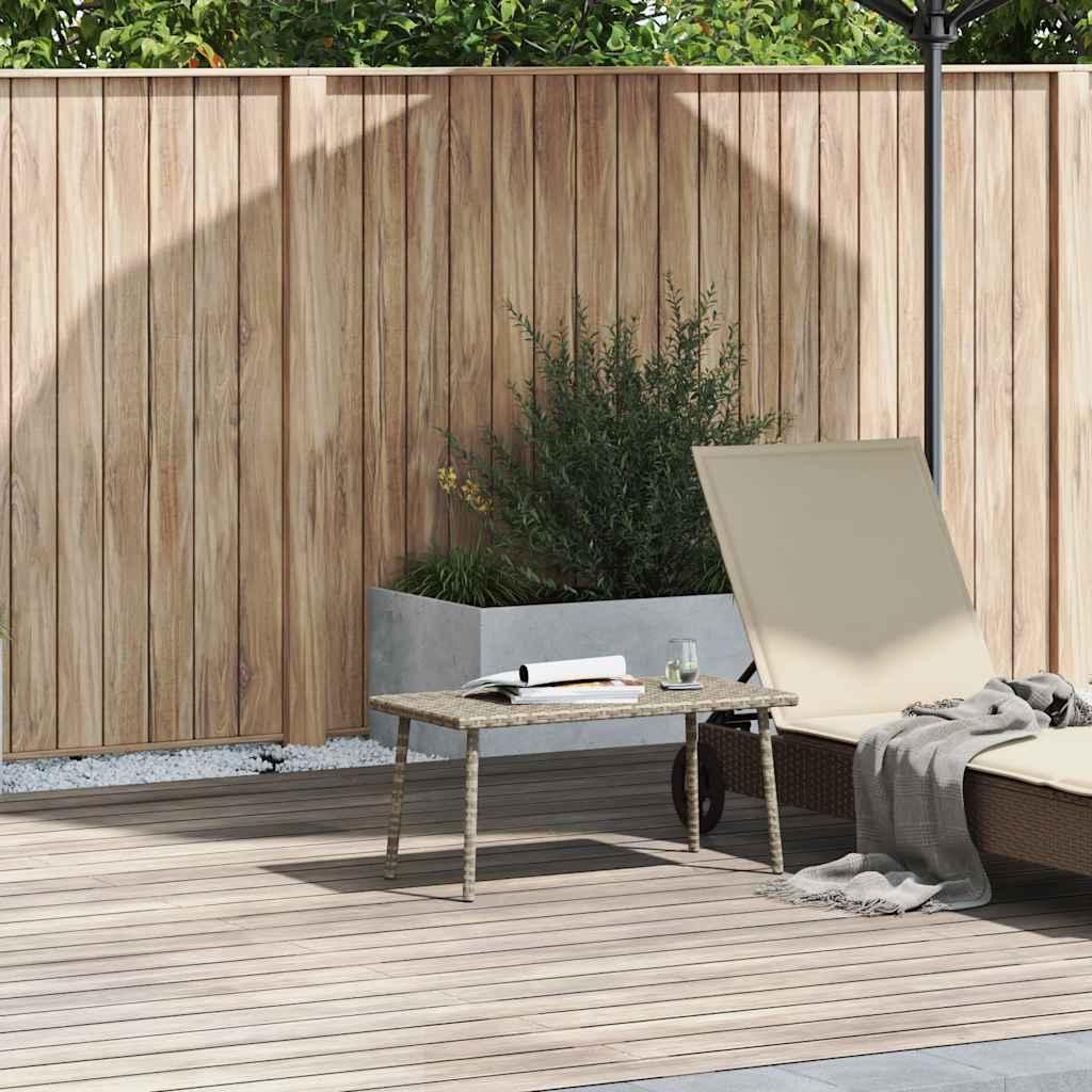 Mesa centro jardín rectangular